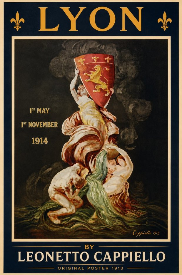 Leonetto Cappiello Lyon No3 - Plakat