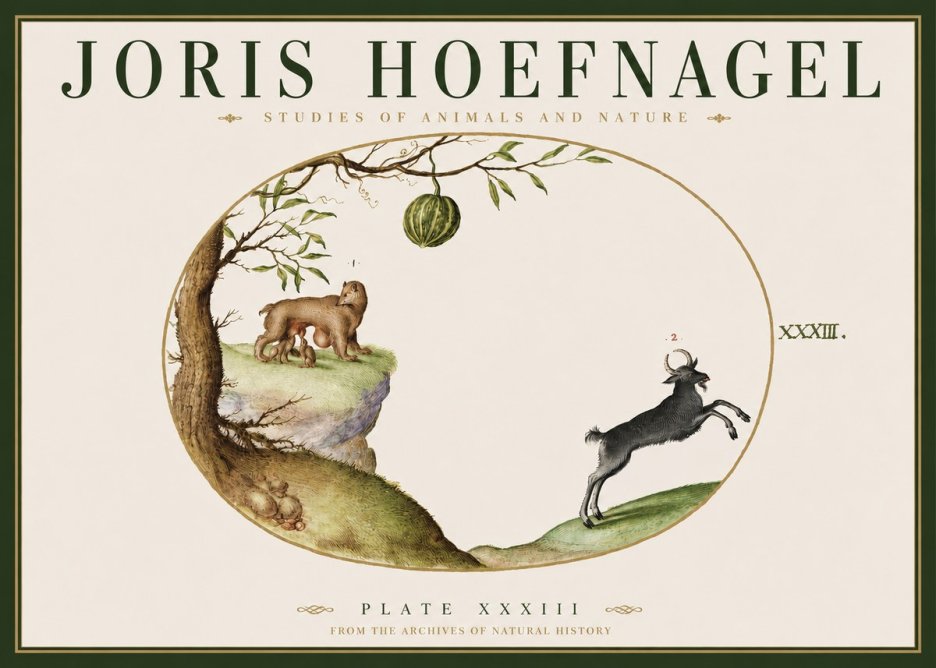 Joris Hoefnagel Plate Xxxiii No3 - Plakat