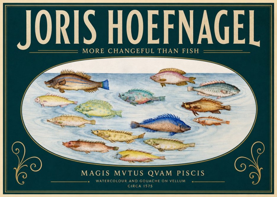 Joris Hoefnagel Fish More Than Silent No5 - Plakat