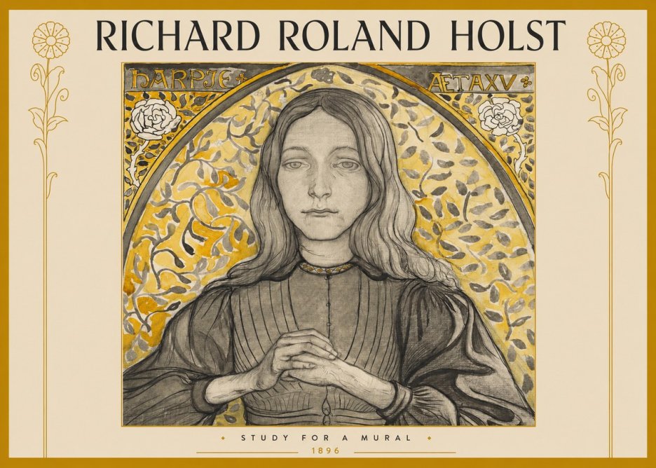 Richard Roland Holst Harpje · Aetaxv No2 - Plakat