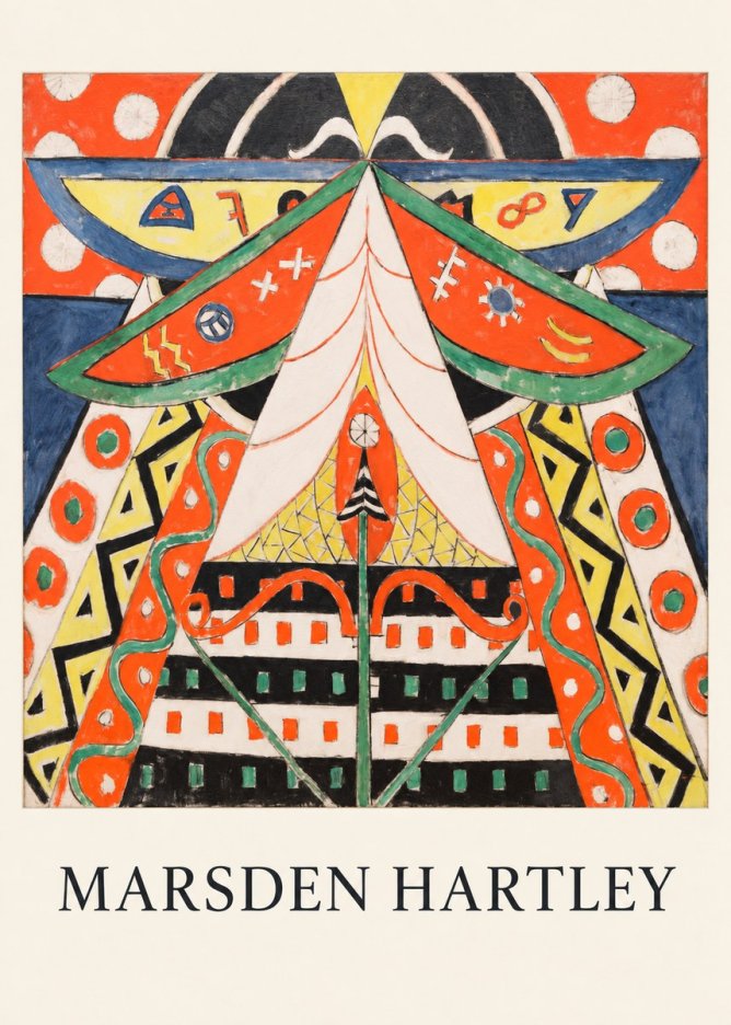 Marsden Hartley Painting No. 5 No6 - Plakat