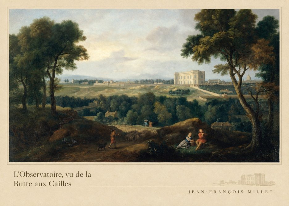 Jean-François Millet L'observatoire, Vu De La Butte Aux Cailles No4 - Plakat