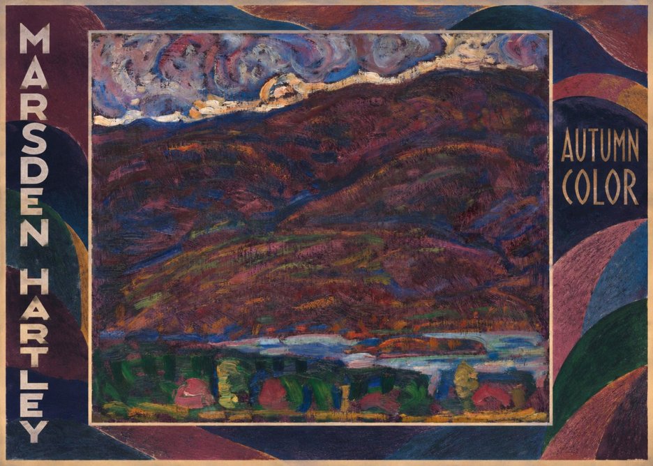 Marsden Hartley Autumn Color No1 - Plakat