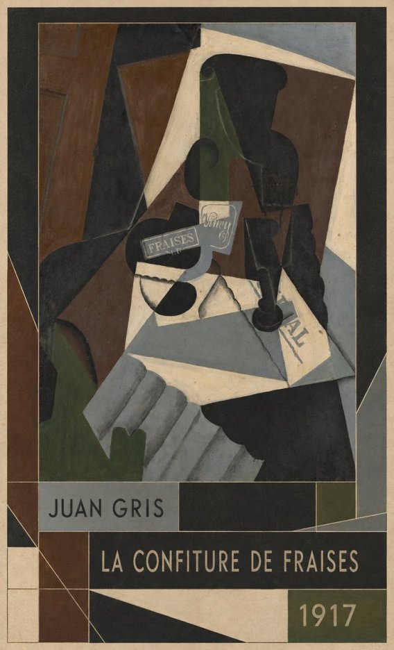 Juan Gris La Confiture De Fraises No2 - Plakat
