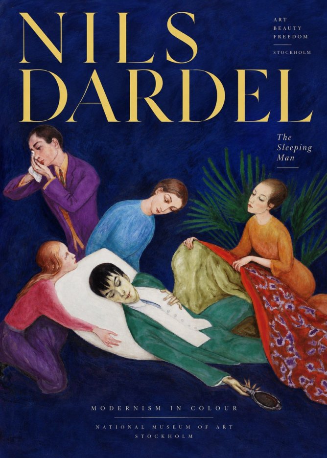 Nils Dardel The Sleeping Man No3 - Plakat