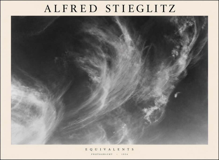 Alfred Stieglitz Equivalents I No1 - Plakat