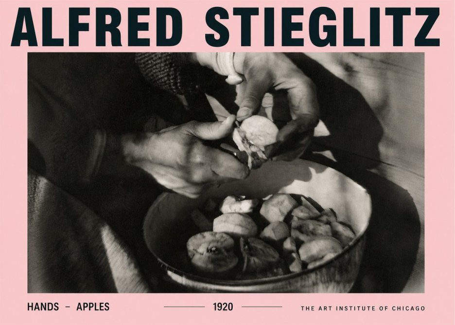 Alfred Stieglitz Hands - Apples No4 - Plakat