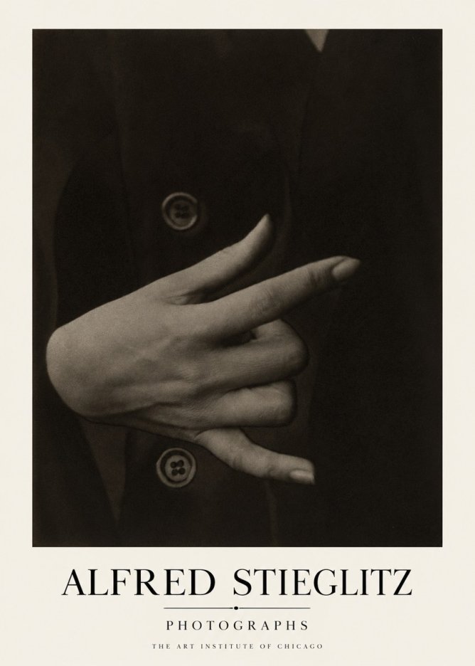 Alfred Stieglitz Hands No1 - Plakat