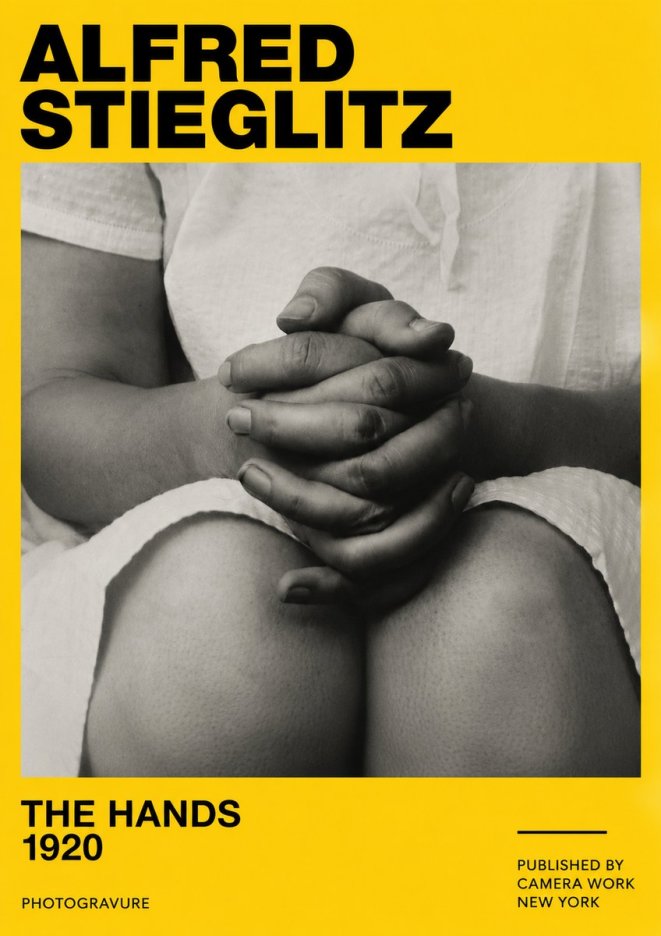 Alfred Stieglitz The Hands No4 - Plakat