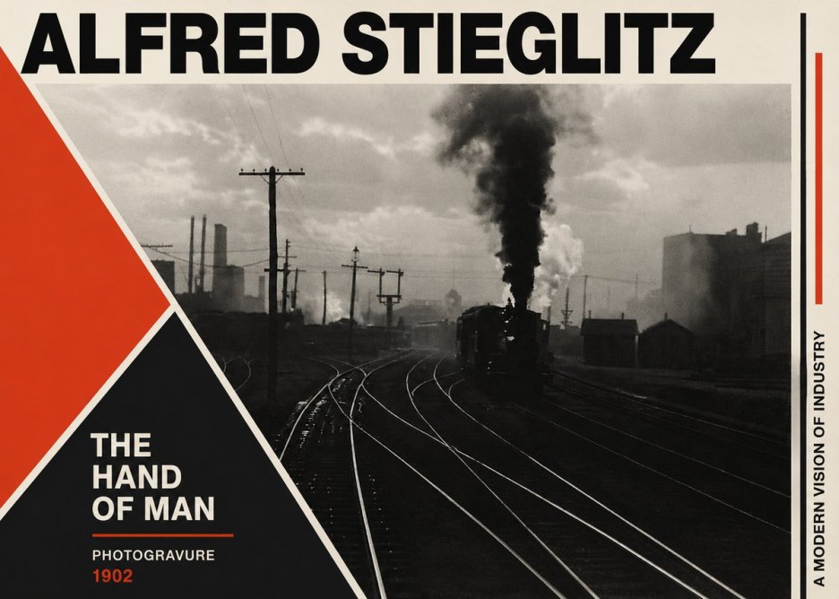 Alfred Stieglitz The Hand of Man I No4 - Plakat
