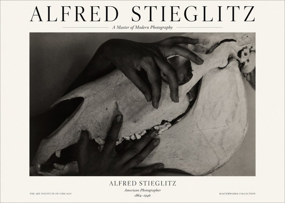 Alfred Stieglitz Georgia O'keeffe - Hands and Skull No1 - Plakat