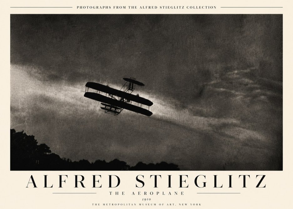 Alfred Stieglitz The Aeroplane No5 - Plakat