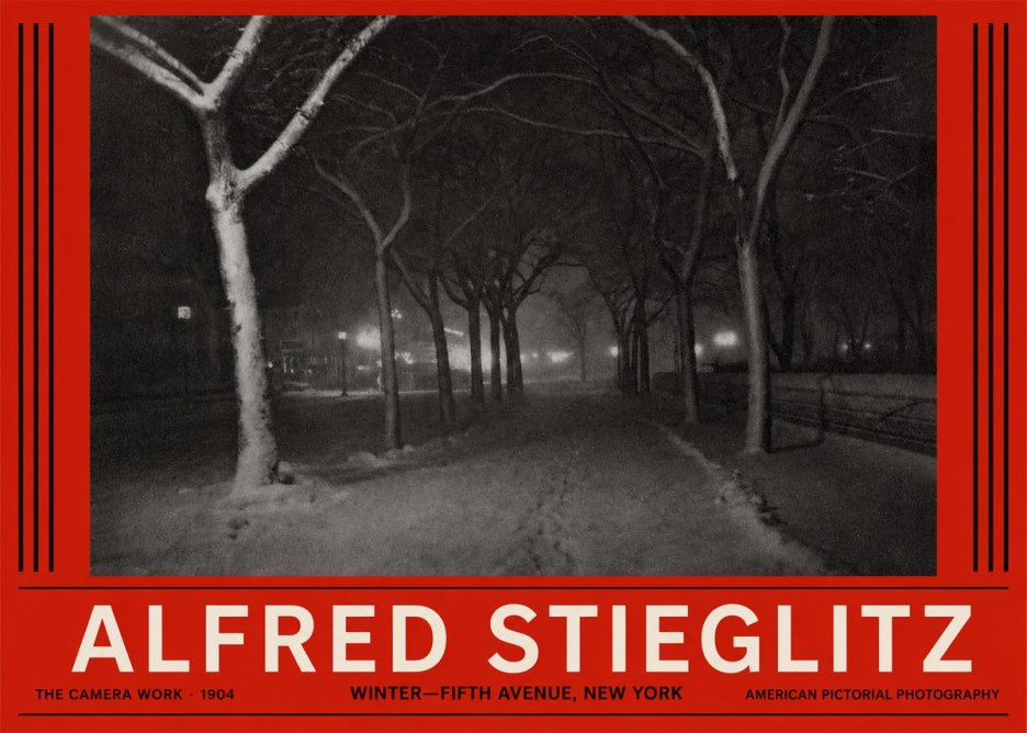 Alfred Stieglitz Winter—fifth Avenue, New York No2 - Plakat