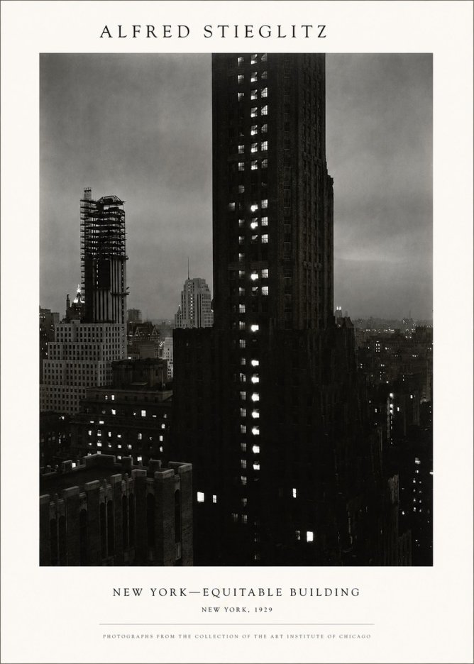 Alfred Stieglitz New York—equitable Building No1 - Plakat