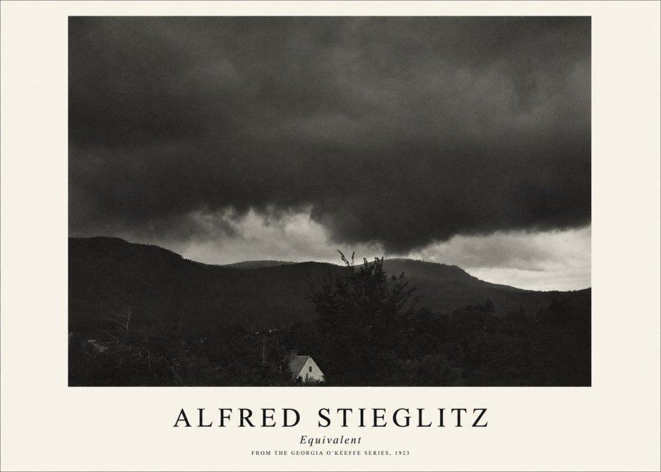 Alfred Stieglitz Equivalent VI No1 - Plakat