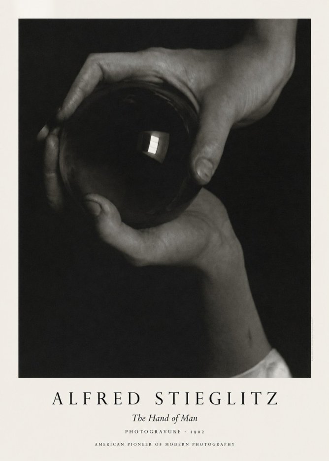 Alfred Stieglitz The Hand of Man II No1 - Plakat
