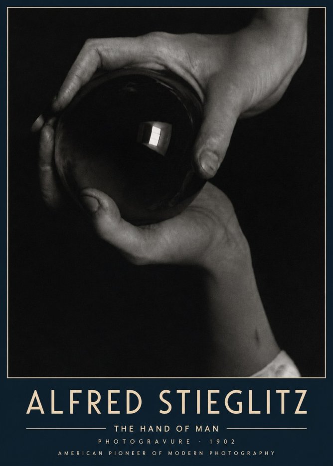 Alfred Stieglitz The Hand of Man II No3 - Plakat