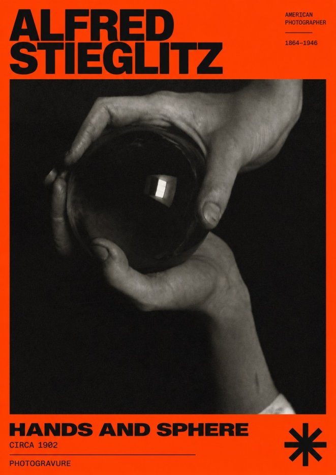 Alfred Stieglitz The Hand of Man II No6 - Plakat