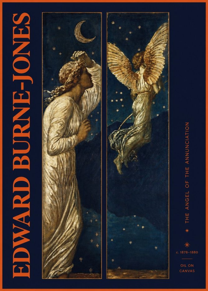 Edward Burne-Jones The Angel of the Annunciation No2 - Plakat