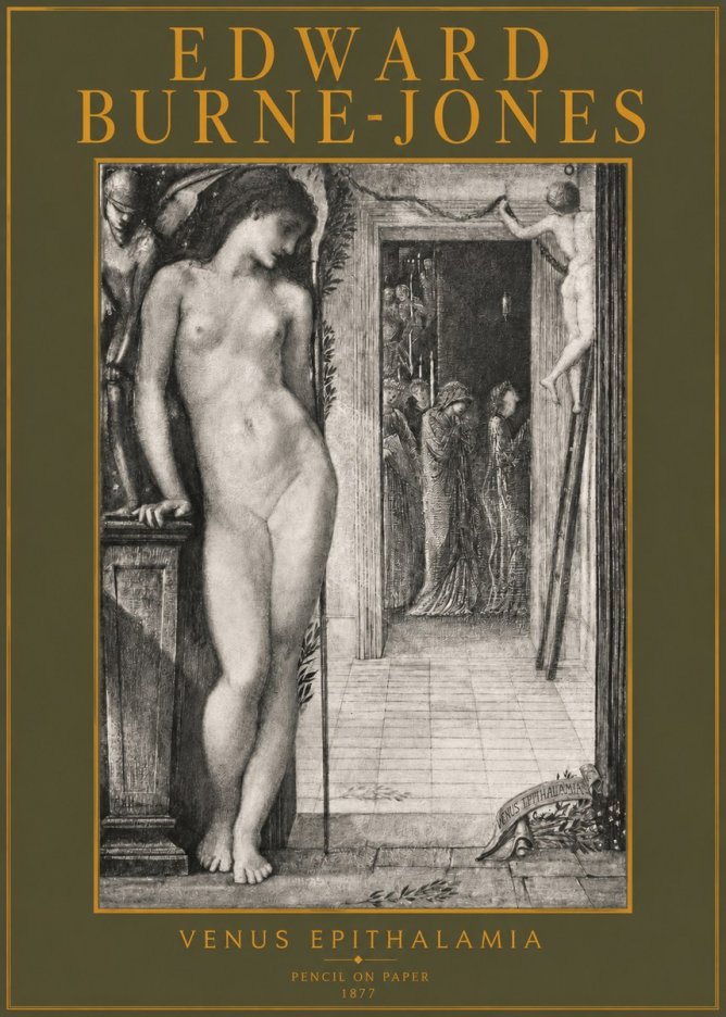 Edward Burne-Jones Venus Epithalamia No3 - Plakat