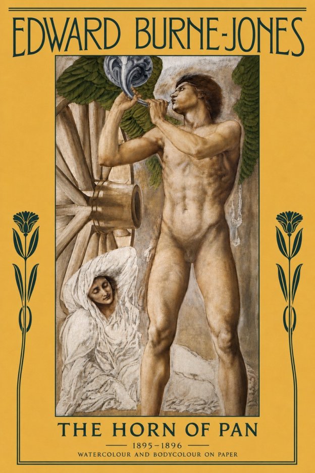 Edward Burne-Jones The Hour of the Soul No5 - Plakat