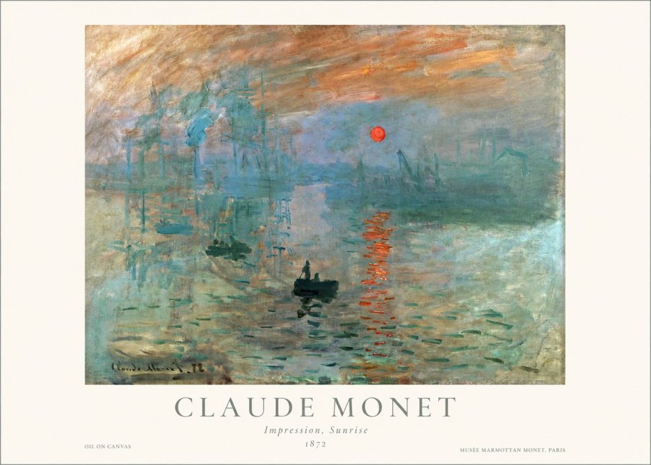 Monet Impression, Sunrise II No1 - Plakat