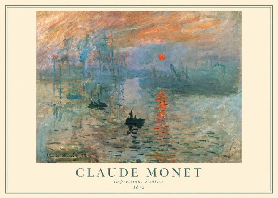 Monet Impression, Sunrise II No2 - Plakat