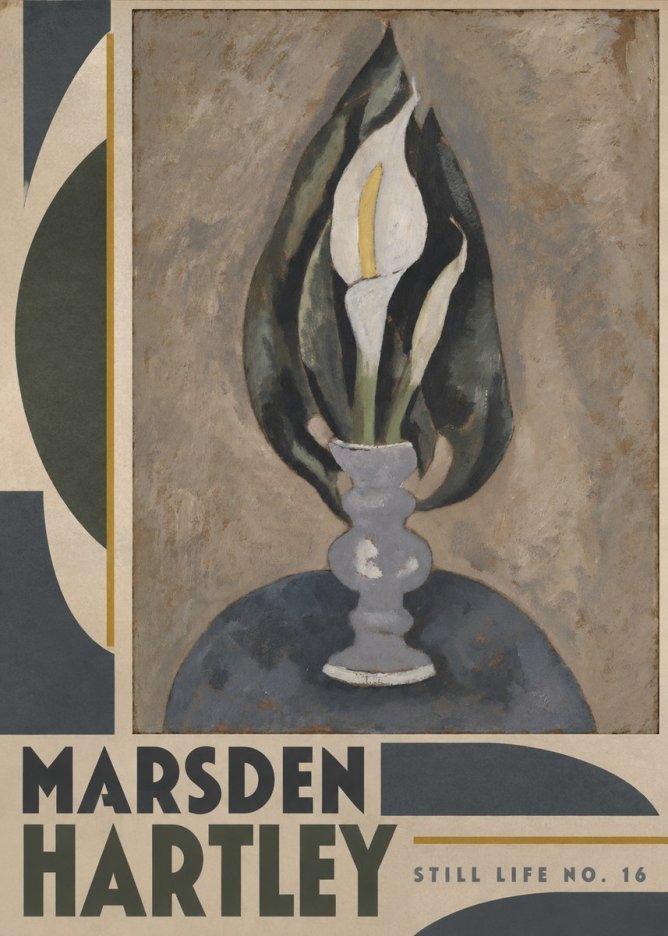 Marsden Hartley Still Life No. 16 No2 - Plakat