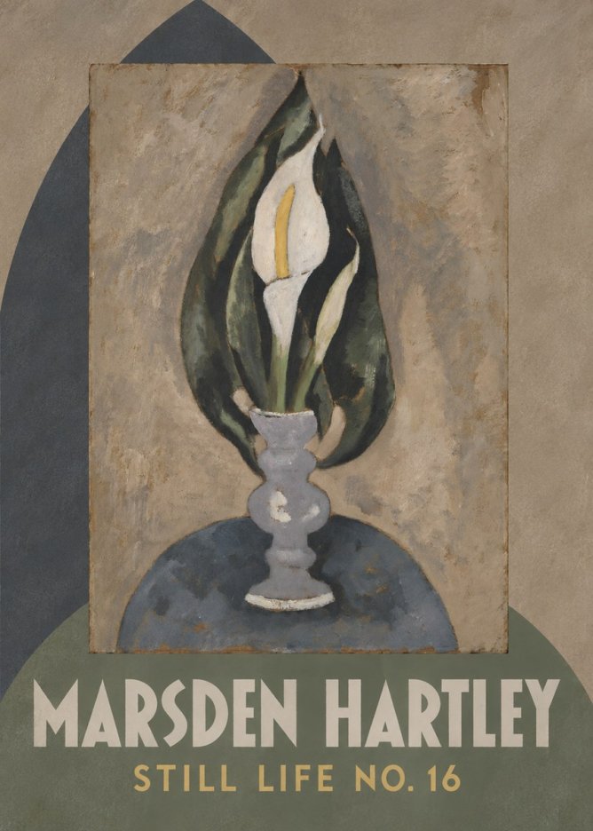 Marsden Hartley Still Life No. 16 No5 - Plakat
