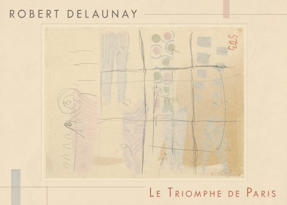 Robert Delaunay Le Triomphe De Paris I No1 - Plakat