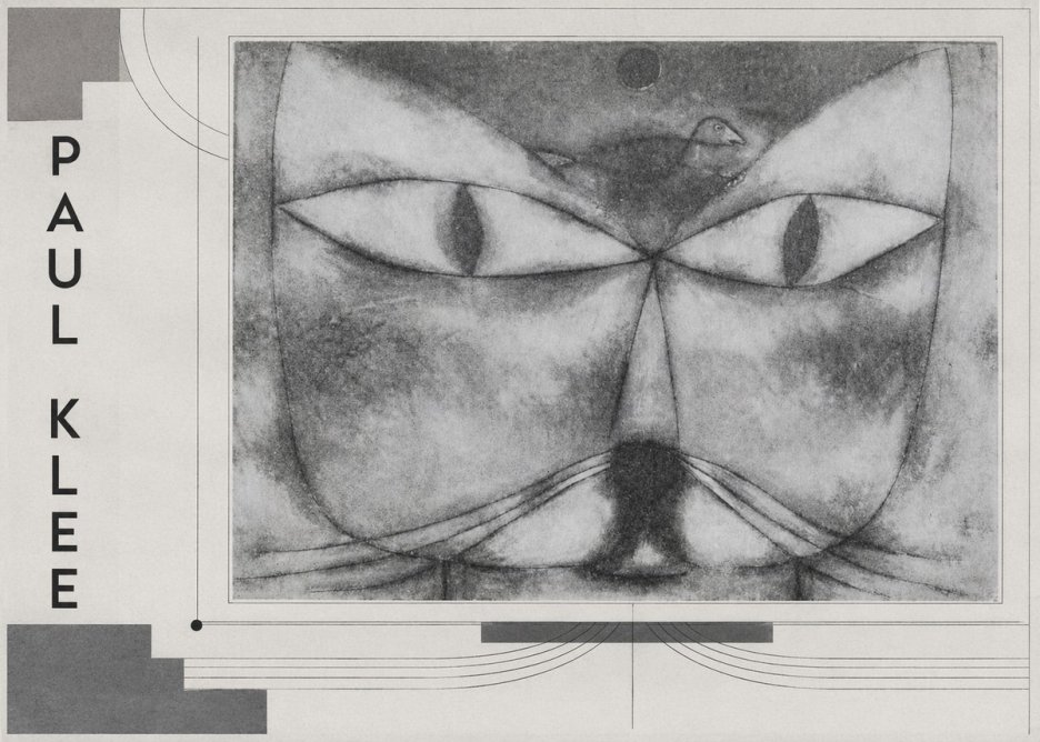 Paul Klee Cat and Bird No4 - Plakat
