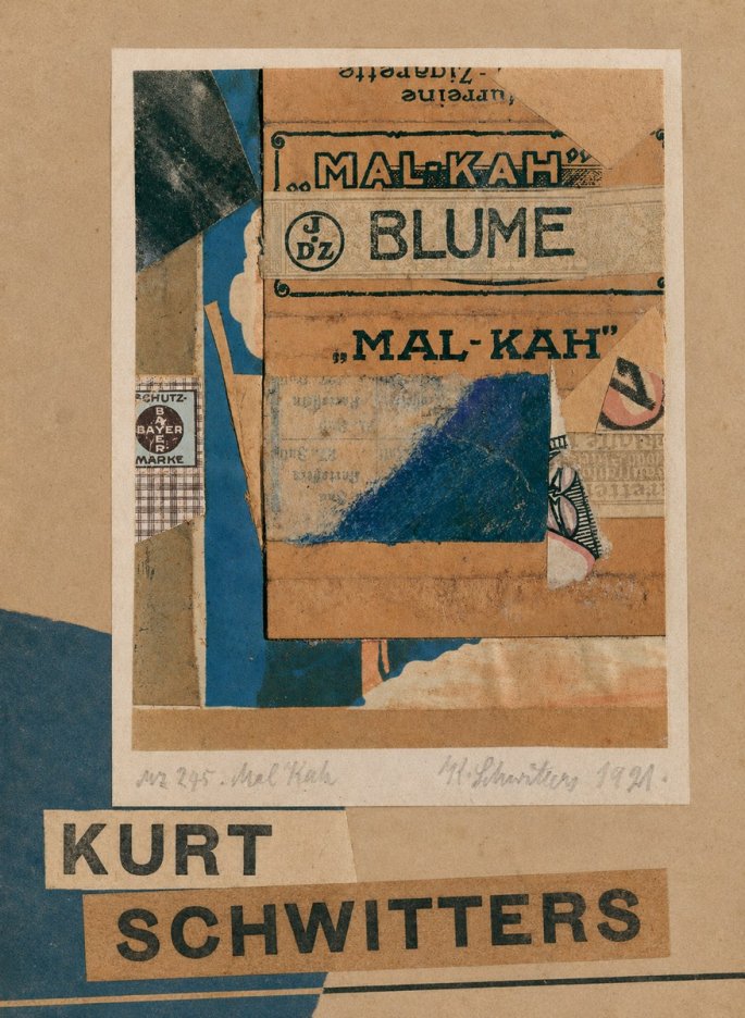 Kurt Schwitters Mal Kah No3 - Plakat