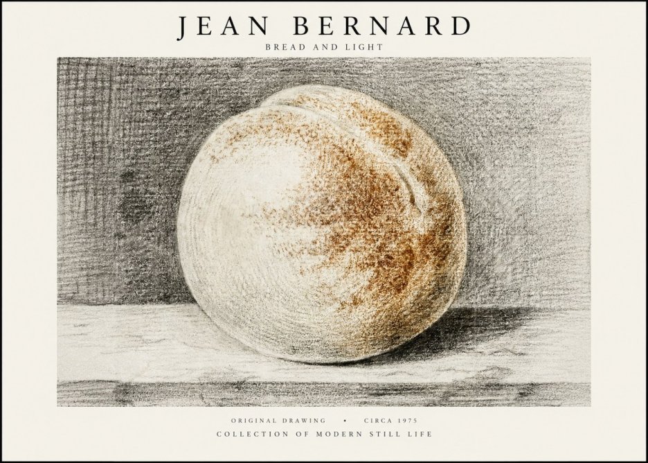 Jean Bernard Bread and Light No1 - Plakat