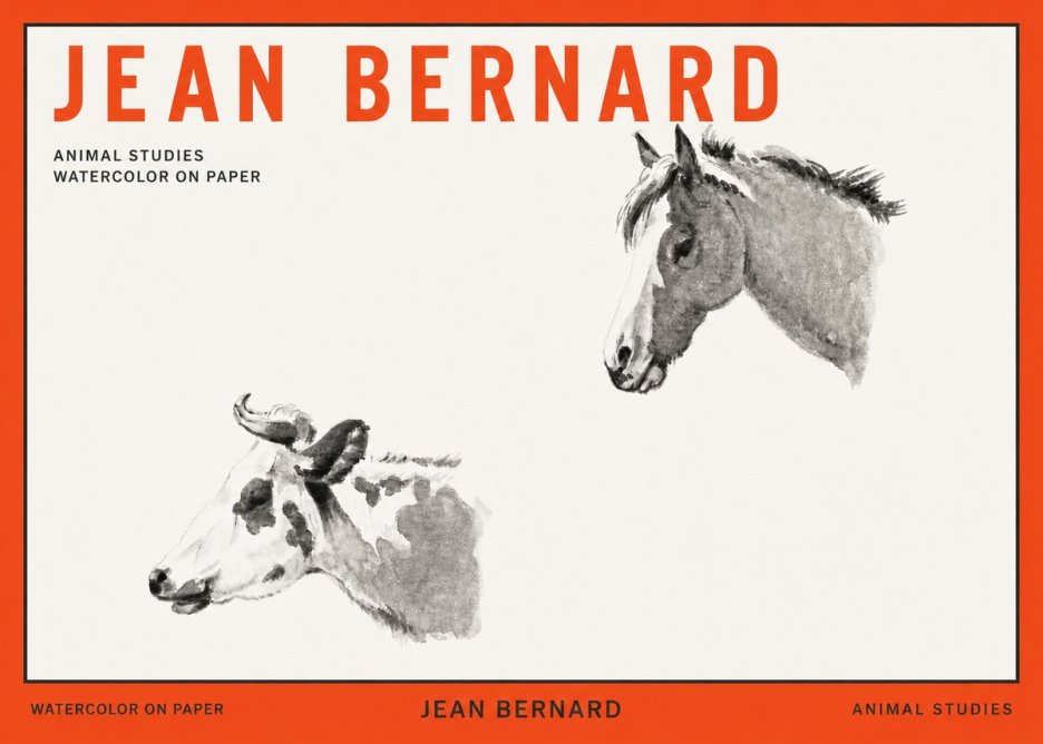 Jean Bernard Animal Studies No3 - Plakat