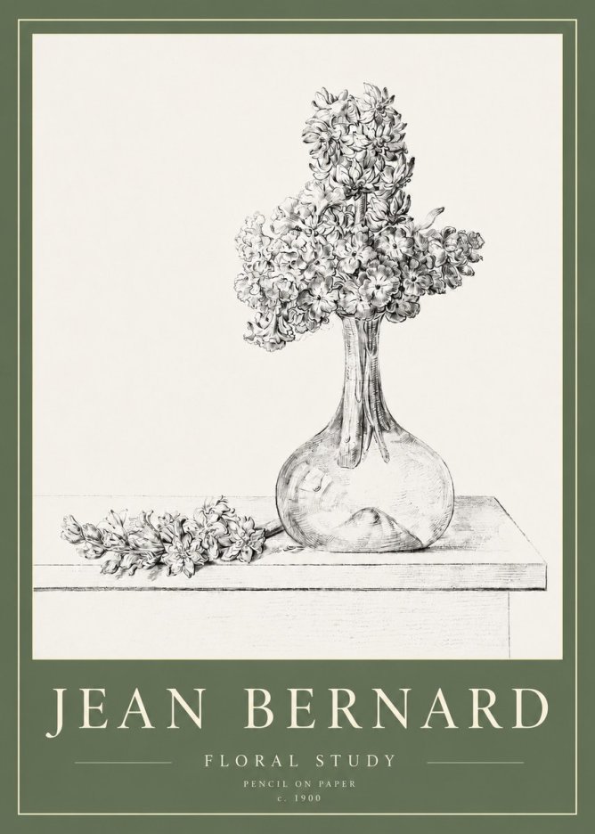 Jean Bernard Spring Blossoms No4 - Plakat