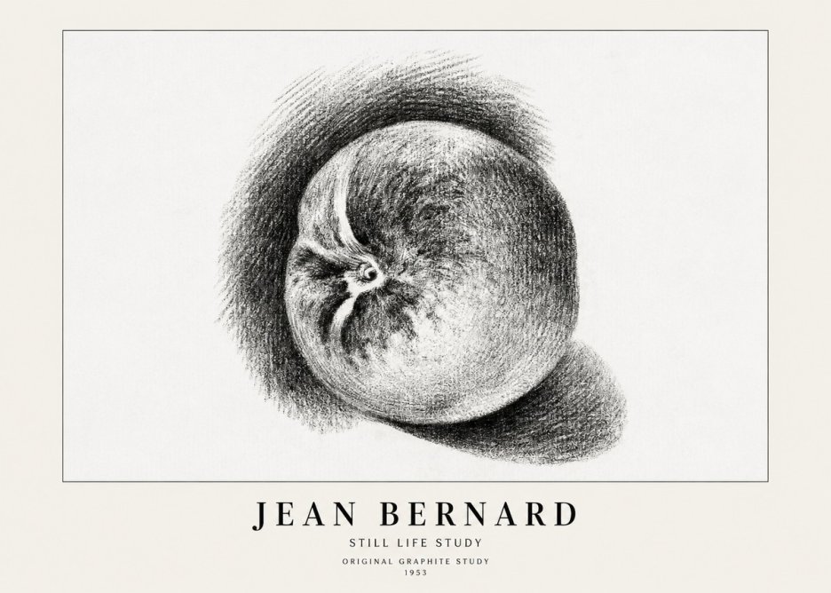 Jean Bernard Still Life Study No1 - Plakat