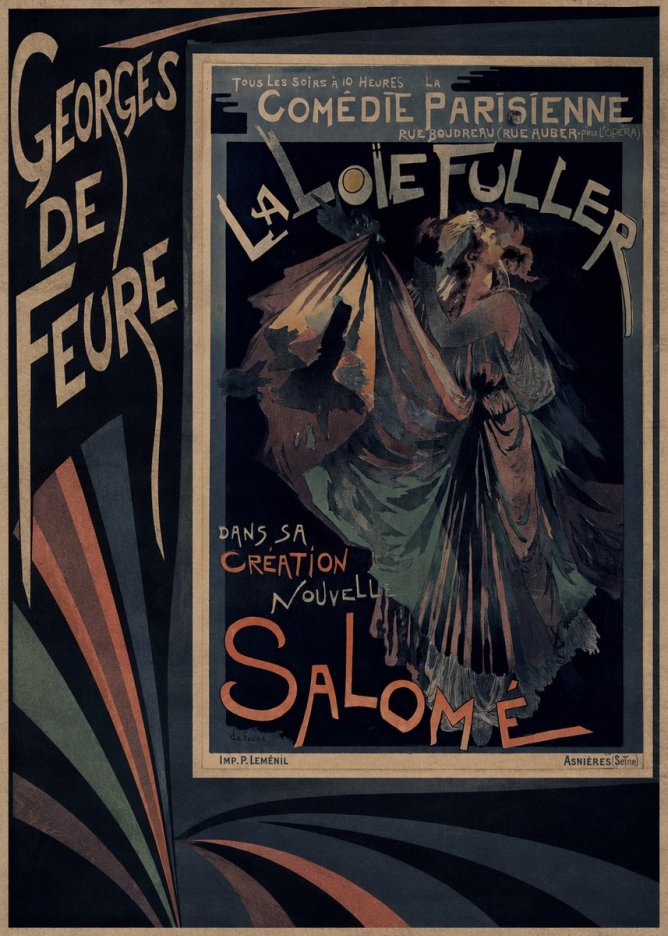 Georges de Feure Salomé I No3 - Plakat