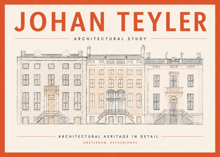 Johan Teyler Architectural Study II No5 - Plakat