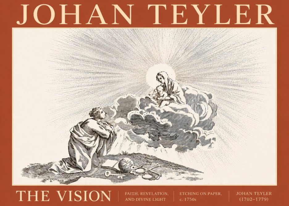 Johan Teyler The Vision No4 - Plakat