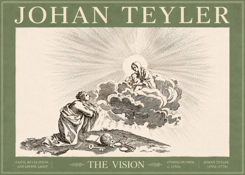 Johan Teyler The Vision No6 - Plakat