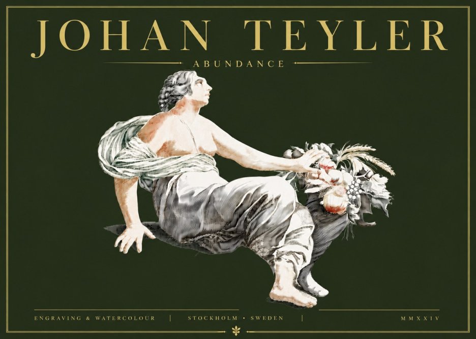 Johan Teyler Abundance No6 - Plakat