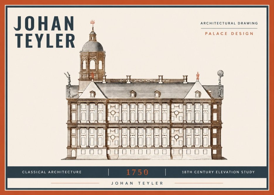 Johan Teyler Palace Design No4 - Plakat