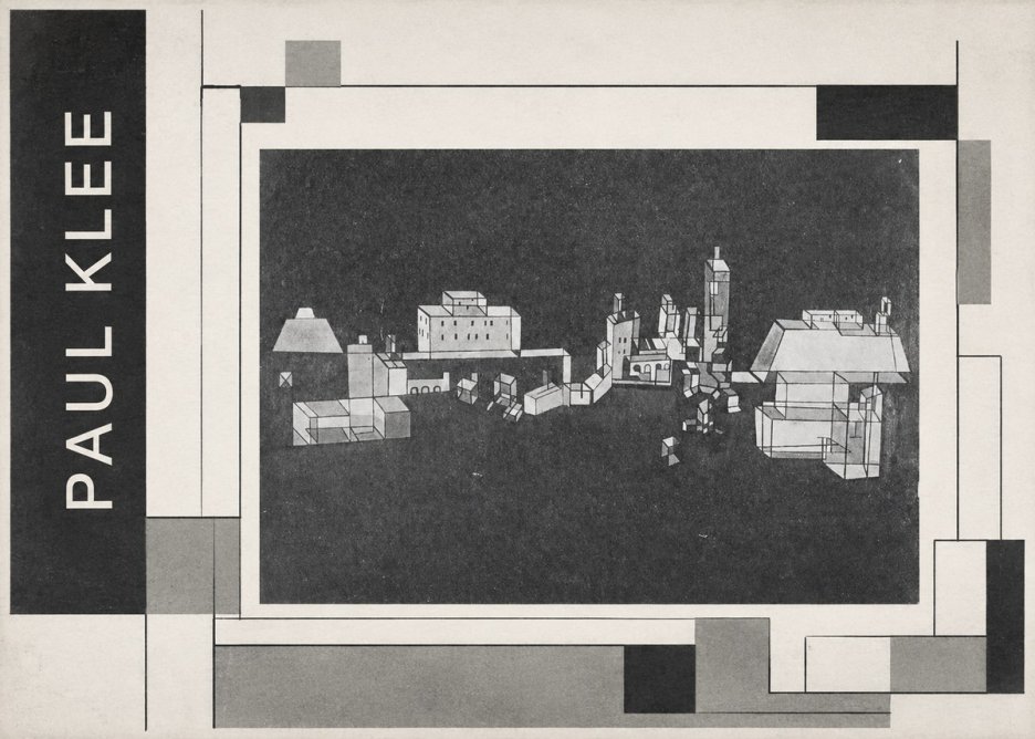 Paul Klee Architectural Forms No2 - Plakat