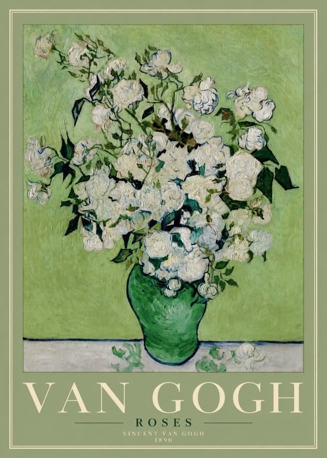 Van Gogh Roses I No4 - Plakat