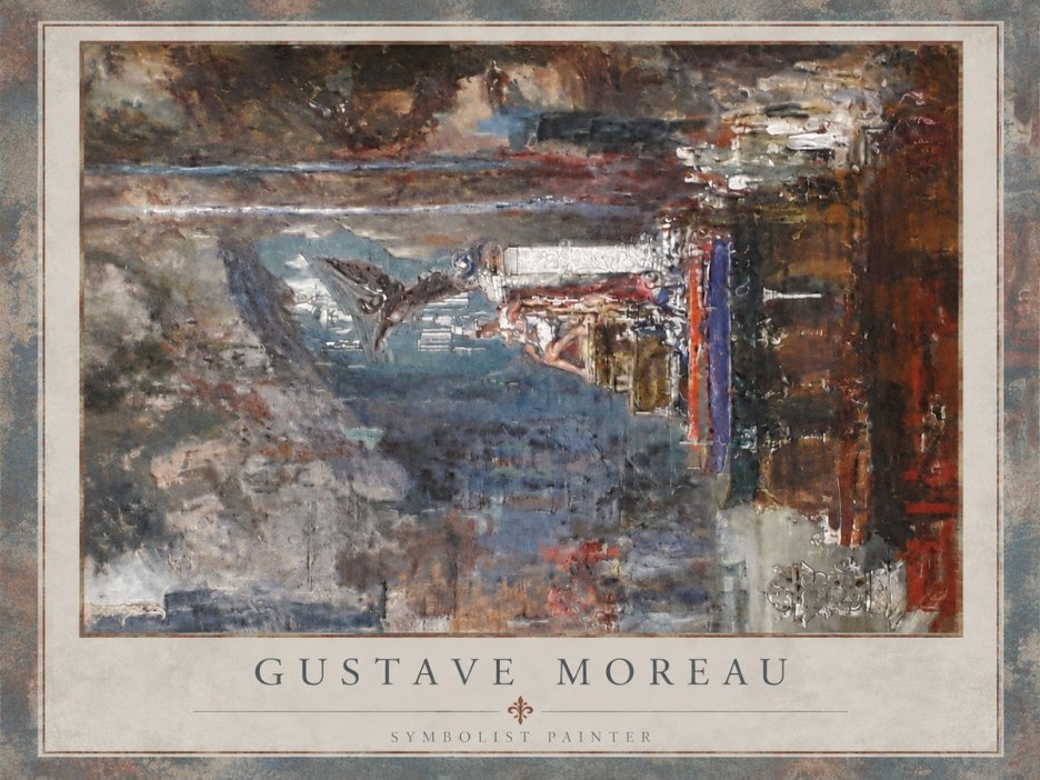 Gustave Moreau Visionary Composition No3 - Plakat