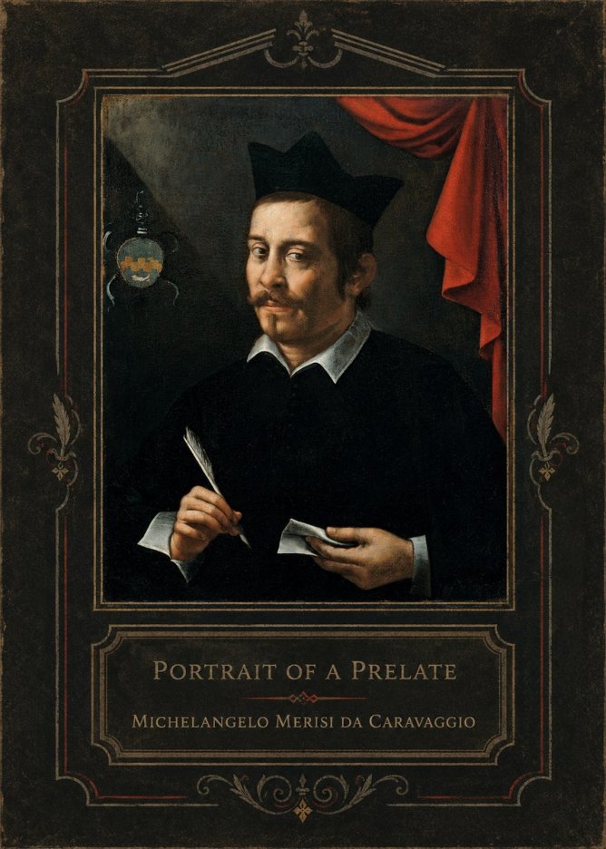 Michelangelo Merisi da Caravaggio Portrait of a Prelate No3 - Plakat