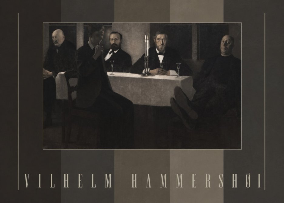 Vilhelm Hammershøi Five Portraits II No5 - Plakat