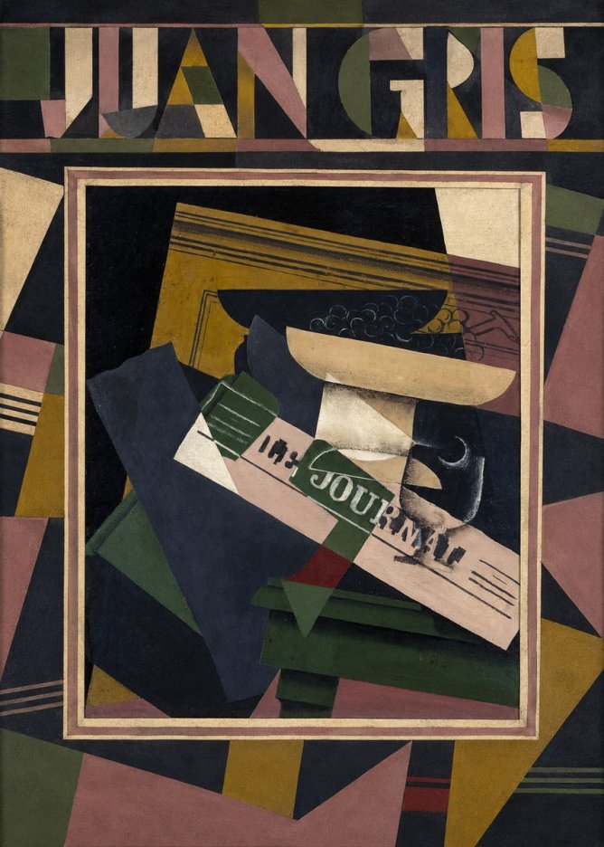 Juan Gris Journal No3 - Plakat