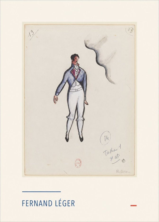 Fernand Léger Bolivar. Tableau 1 3E Acte No2 - Plakat