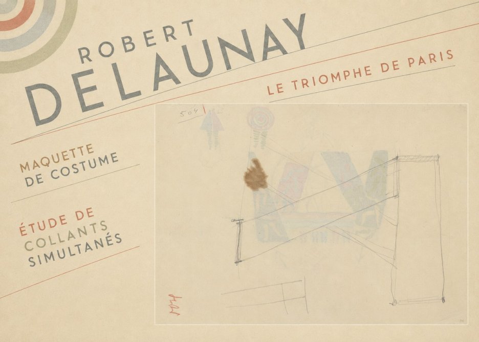 Robert Delaunay Le Triomphe De Paris III No3 - Plakat